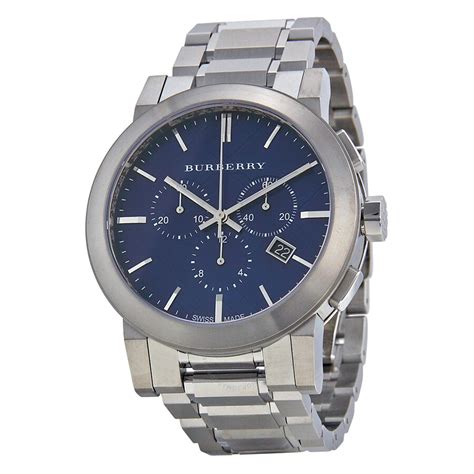 burberry bu9363 men's wrist watch|Burberry Chronograph Blue Dial Stainless Steel Mens Watch .